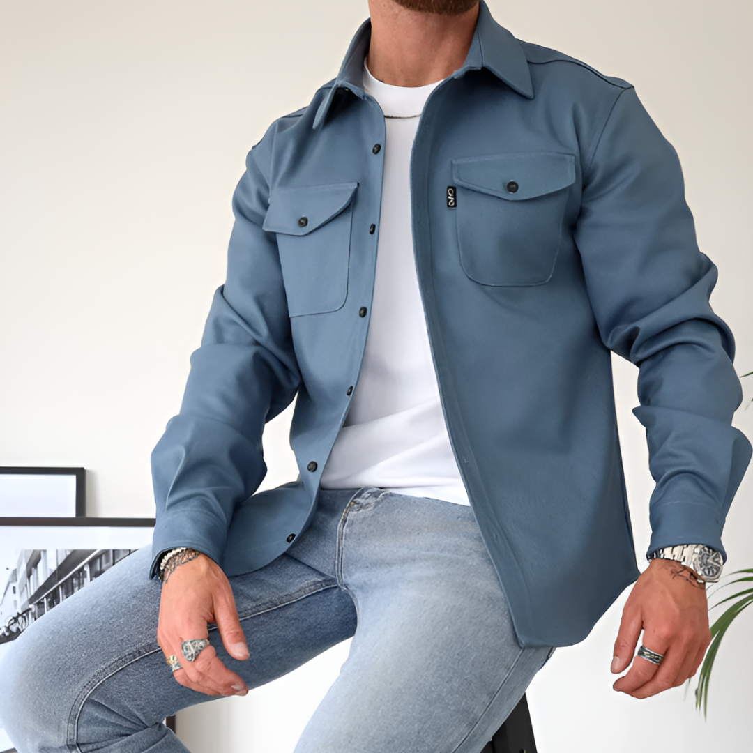 Velvet Elegant Muscle Fit Jacket
